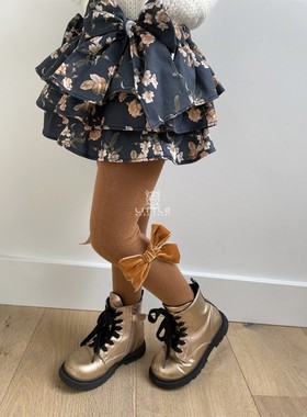 5件55折 不换 西班牙condor 女童亲肤长袜打底蝴蝶结连裤袜