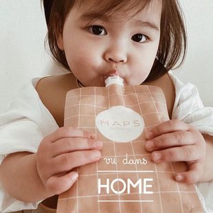 Nordic Haps FW22儿童宝宝辅食袋便携反复使用 丹麦 3件4折不换退