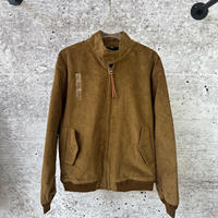 American pony logo old money style Harrington stand-up collar senior cadre workwear corduroy jacket for men and women, autumn and winter collection thumbnail 2