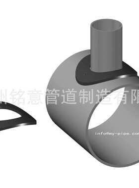 不锈钢补强板 DN1200X700 SS30408 GB/T4237  管道补强圈