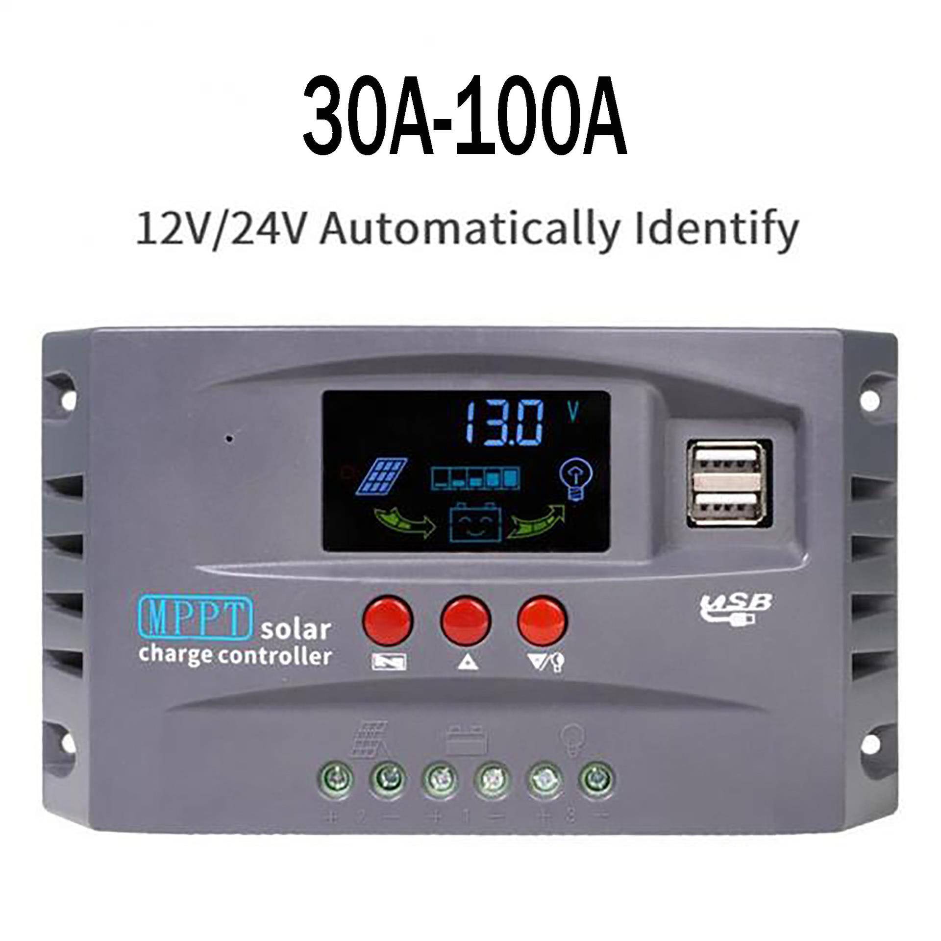 mpp太阳能控制器12自v24v全通用型光动伏75288板充电t控制稳压器