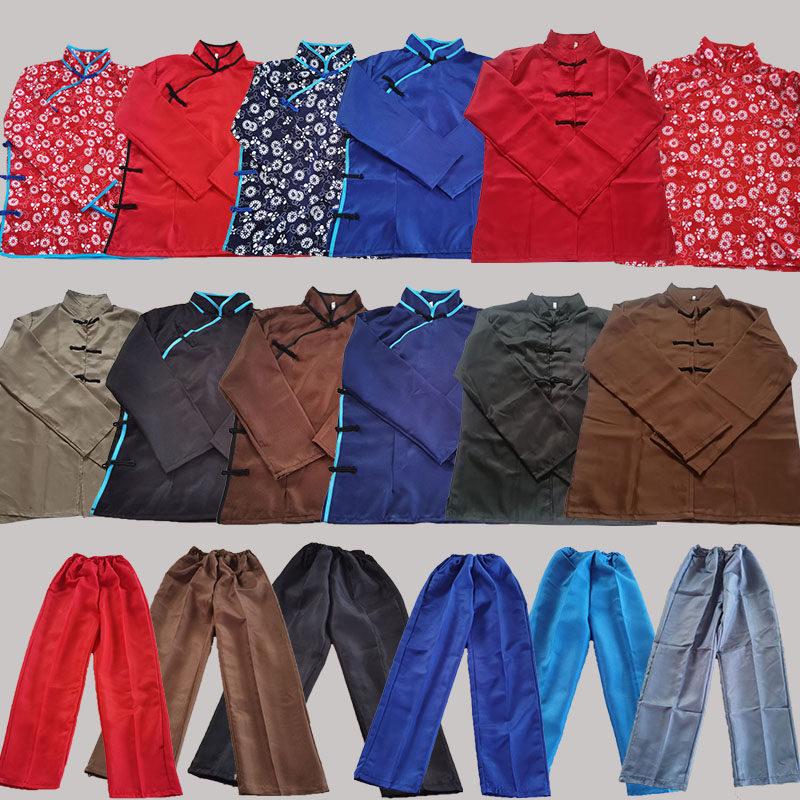 村姑媒婆服装百姓话剧小品农民服