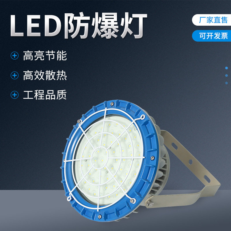LED防爆投光灯可调色带网罩