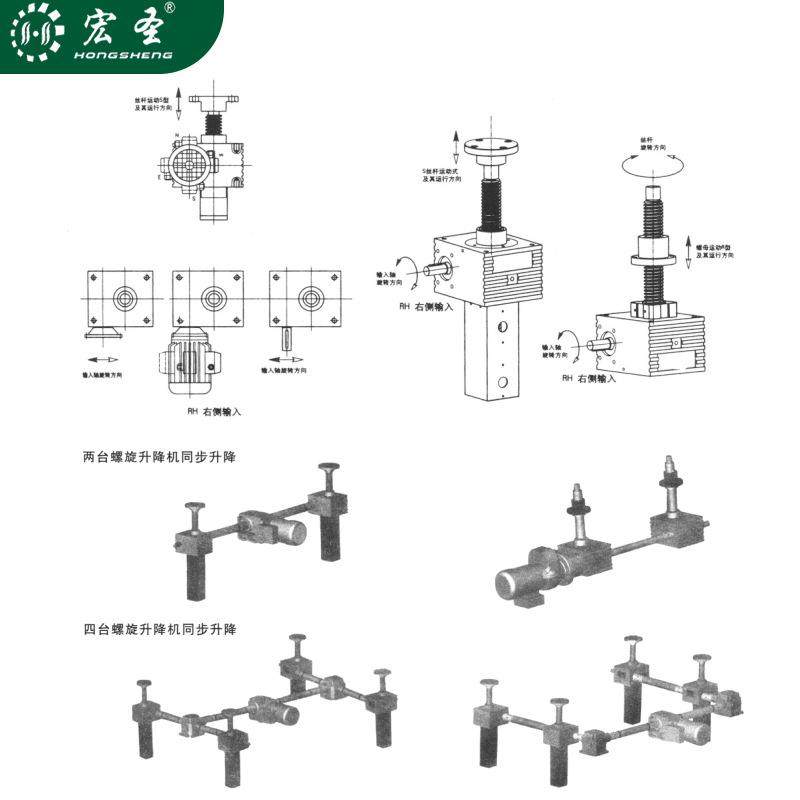 SJA丝杆杆升降机手S动电动式升降平台螺旋丝升立降SJA-2100机JA滚,五金/工具,减速器,淘宝优惠券,粉丝福利购,淘宝优惠卷