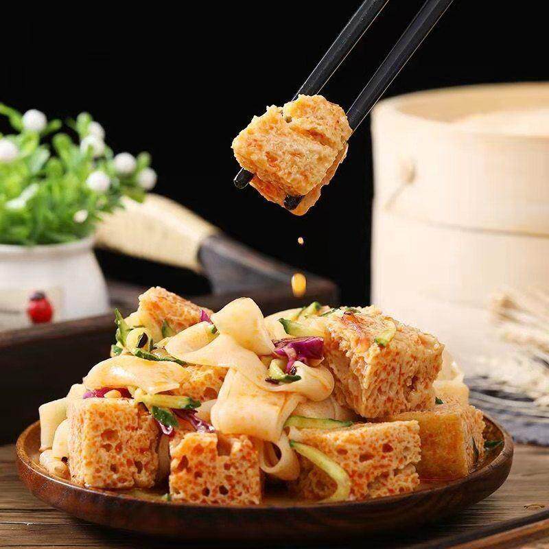 /新货烤麸干上海产面筋考夫500g脱水干货火锅凉皮凉拌四喜食