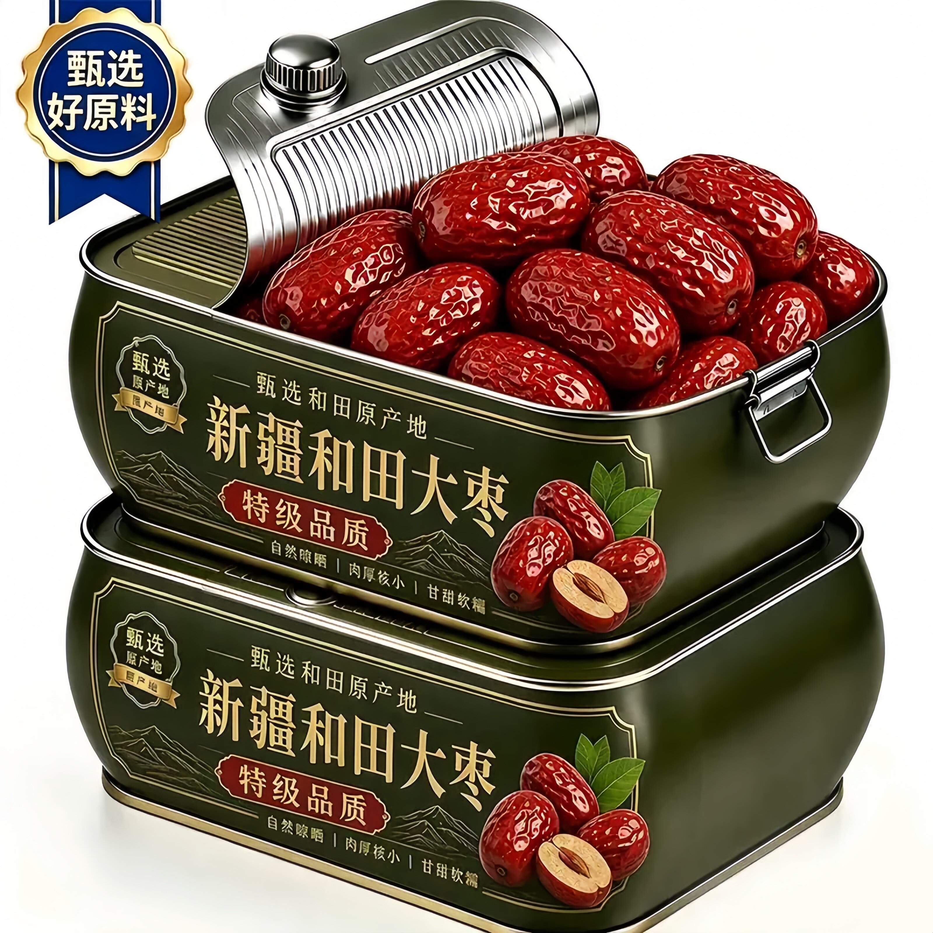 大枣新疆和田官方旗舰店正宗红枣特一级骏枣2026新货泡茶专用年货