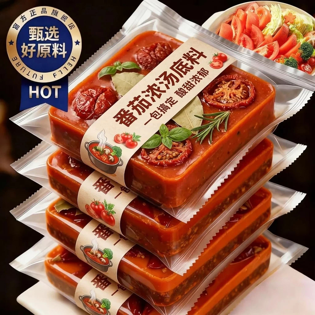 正宗番茄火锅底料汤料麻辣烫番茄牛腩米线粉面调料汤底独立小包装