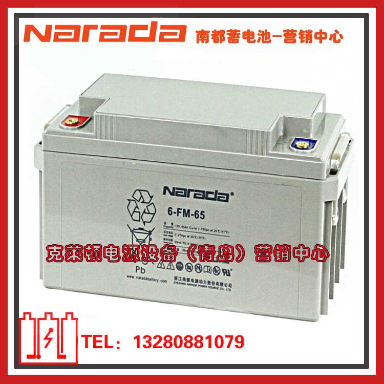 南都蓄电池6-FM-65/12V65AH直流屏UPS电源蓄电池