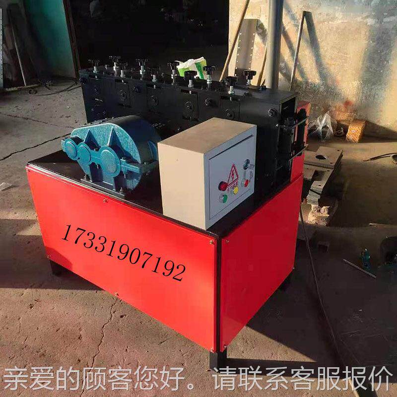 钢管调除锈刷漆一体机架全自动直钢双曲线脚手管矫正钢PJK管修复