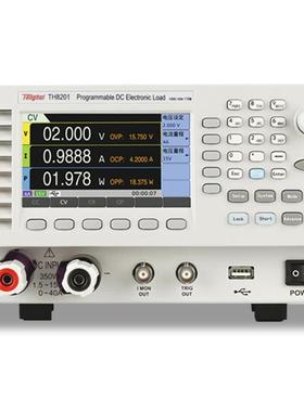 T0H821 TH820池2可编程直流电子负内载TH8201电容量阻大功率检测