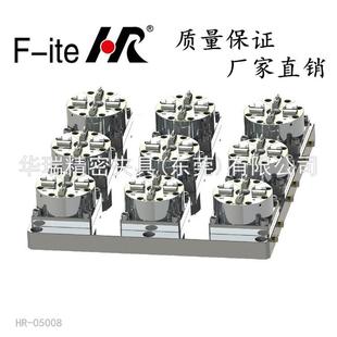 热销推CNC定位精夹具 05008卡盘电脑锣精密 动D10荐0 9头CNC气HR