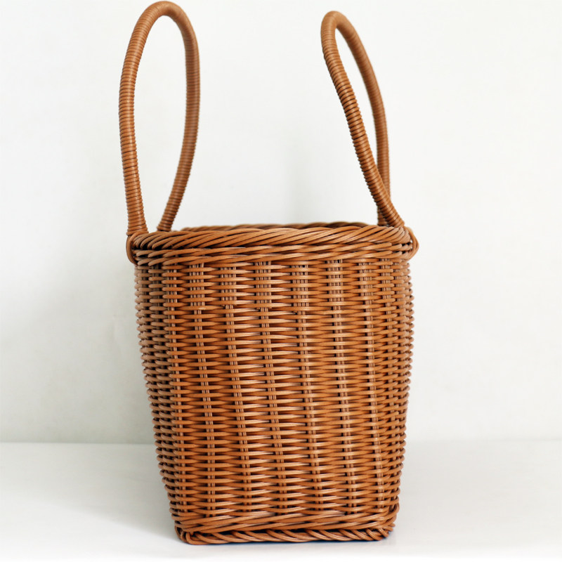 仿藤手工购物篮买菜篮子手提篮野餐篮G子宠物篮化妆品篮超市购物,收纳整理,购物篮,淘宝优惠券,粉丝福利购,淘宝优惠卷