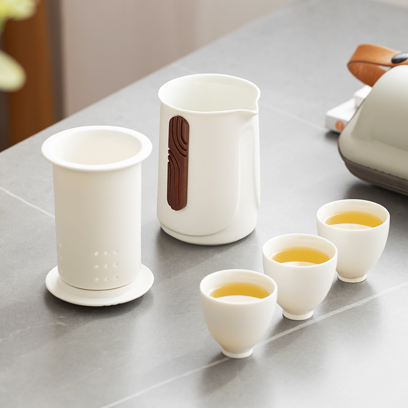 旅行茶具便携式快客杯车载户外茶具套G装个人功夫泡茶杯茶壶随身