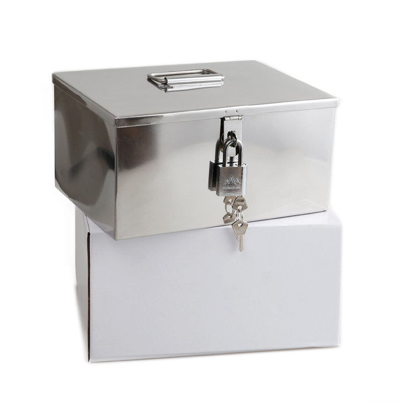 包邮加厚不锈钢钱箱超市银行专用收银箱带锁扣家T用珠宝首饰盒5款,收纳整理,其他收纳盒,淘宝优惠券,粉丝福利购,淘宝优惠卷