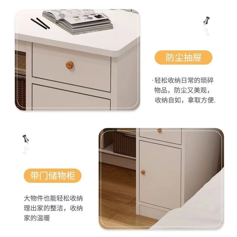 家用书桌书架g一体桌带书柜卧室写字桌学生家用学习桌子台式电脑,居家日用,布艺蛋糕/蛋糕毛巾,淘宝优惠券,粉丝福利购,淘宝优惠卷