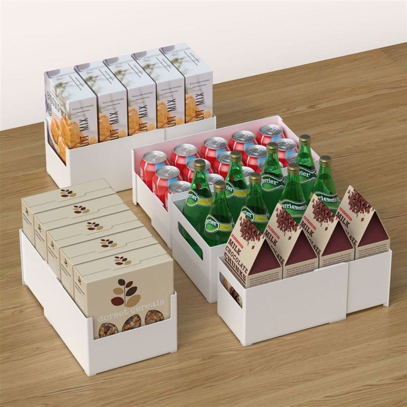 可伸缩收纳盒厨房橱柜深柜日式直角储物盒家用零食调X料杂物整理,收纳整理,橱柜收纳筐,淘宝优惠券,粉丝福利购,淘宝优惠卷