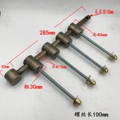五S金配件复古大门 老式 插销锁中式 纯铜锁仿古铜门扣防盗庭院明装