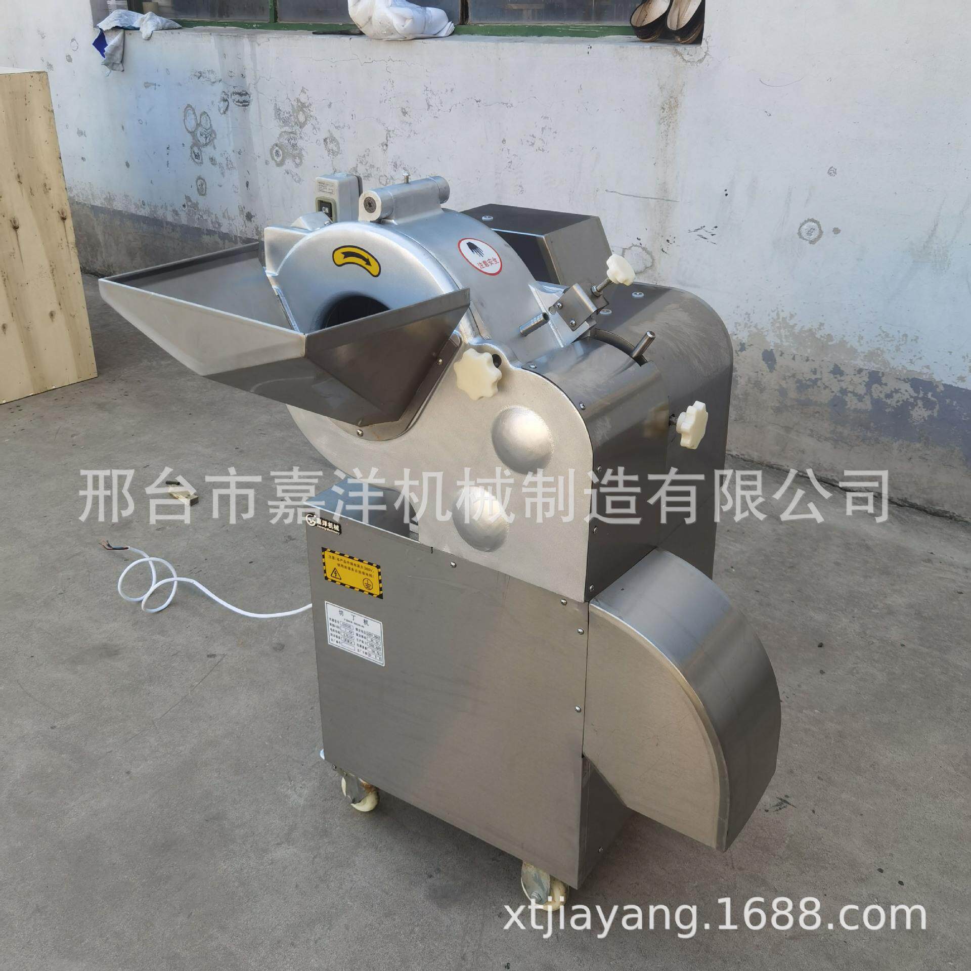 厂家直供三维切丁机商用快速小型冻肉切丁机电动鸡胸肉切丁成型机