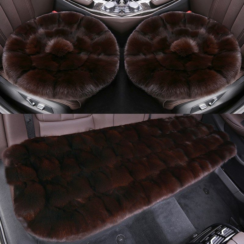 冬季狐狸毛汽车h坐垫无靠背单片羊毛绒圆形保暖真皮狐狸头皮草座,汽车用品/电子/清洗/改装,专车专用座套/座垫,淘宝优惠券,粉丝福利购,淘宝优惠卷