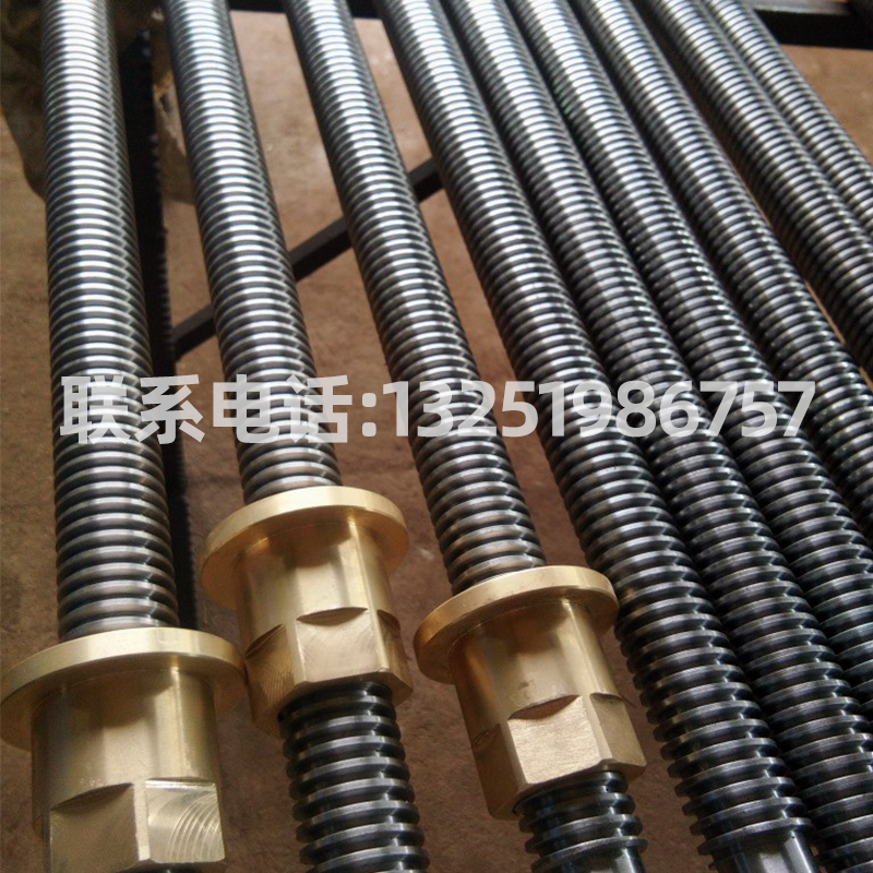 大型梯形丝杆直径30 40 50 60 70 80 90 100 R120矩形t型丝杠螺母