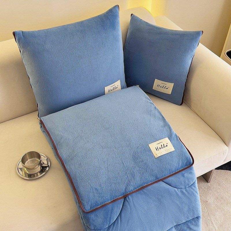 抱枕被子两用加厚空调毯二合一午睡办公室车载靠枕靠垫Z折叠抱枕,居家布艺,抱枕被,淘宝优惠券,粉丝福利购,淘宝优惠卷