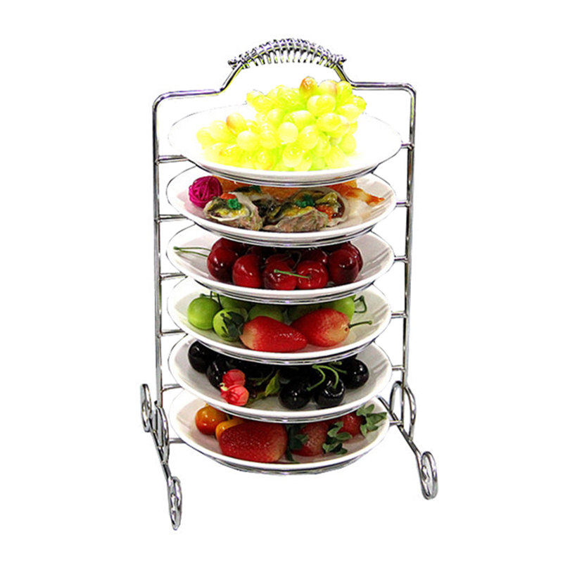 多层盘子架手提烤肉拼盘牛肉火锅菜架子放菜桌面菜V架餐桌搁菜盘,餐饮具,果盆/果盘/果篮,淘宝优惠券,粉丝福利购,淘宝优惠卷