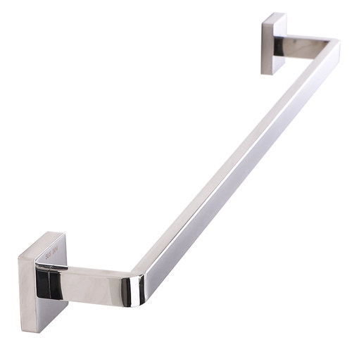 毛巾架304不锈钢浴巾架日式卫生间毛I巾杆浴室卫浴五金挂件免打孔