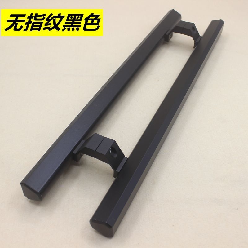 加厚铝合金拉手玻璃门对装拉手有框门把手木门推拉W门商铺门扶手
