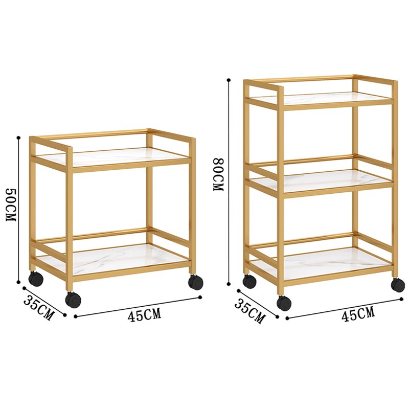 美容院高a级小推车高档美甲纹绣发廊工具车美发美睫护理仪器收纳