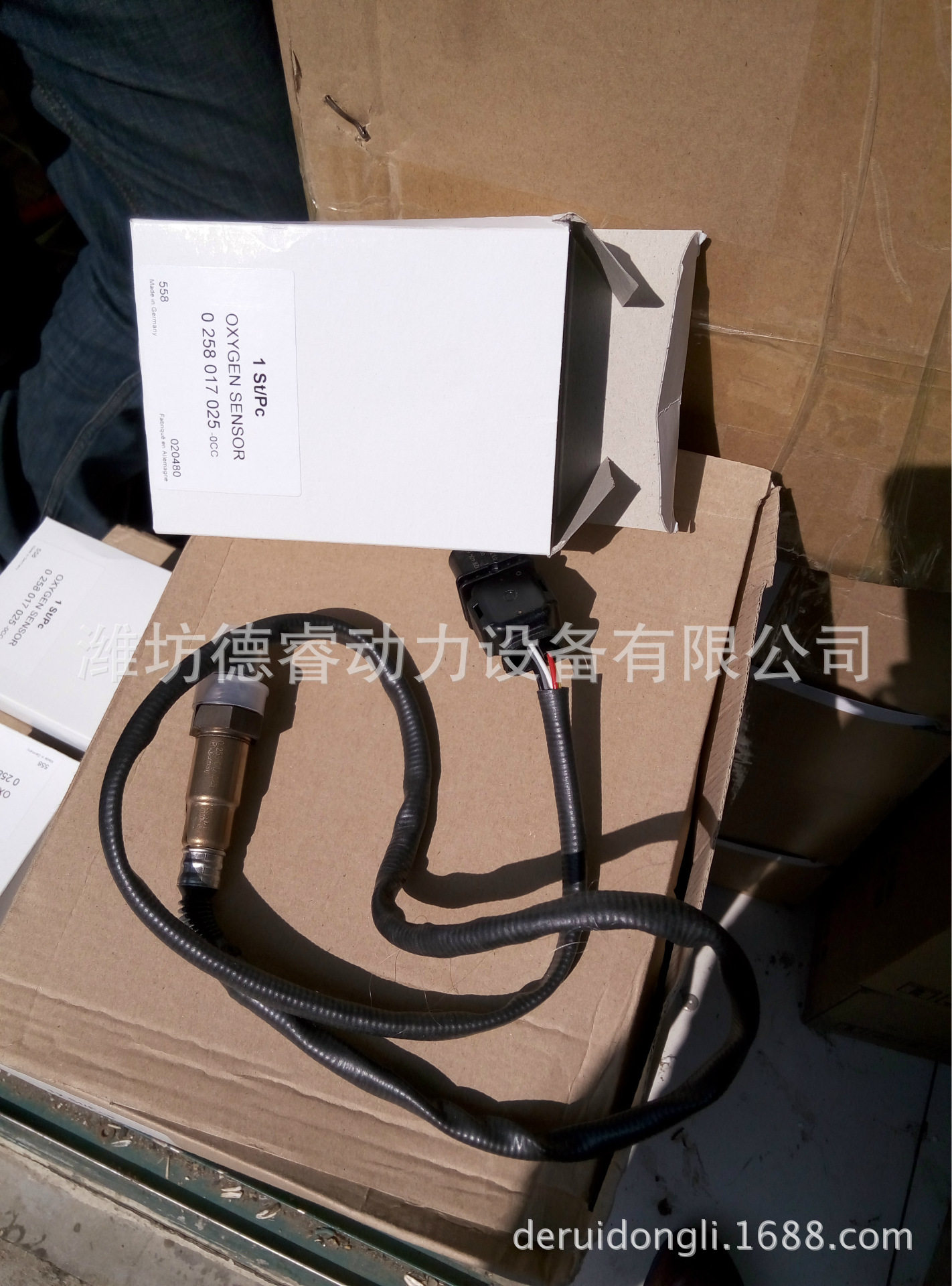 612600190242氧传感器天然气发动机用氧适配潍柴