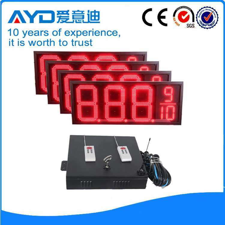 济南供应LED数字显示屏led油价显示屏生产厂家