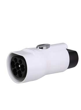 转接充电头type 2 to GB/T新能源充电枪转换头带国标机械锁交流电