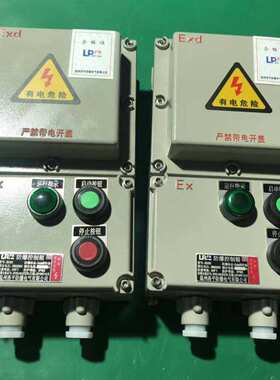 BQC53IIC防爆磁力启动器380V220V断路器开关空箱接线配电风机水泵