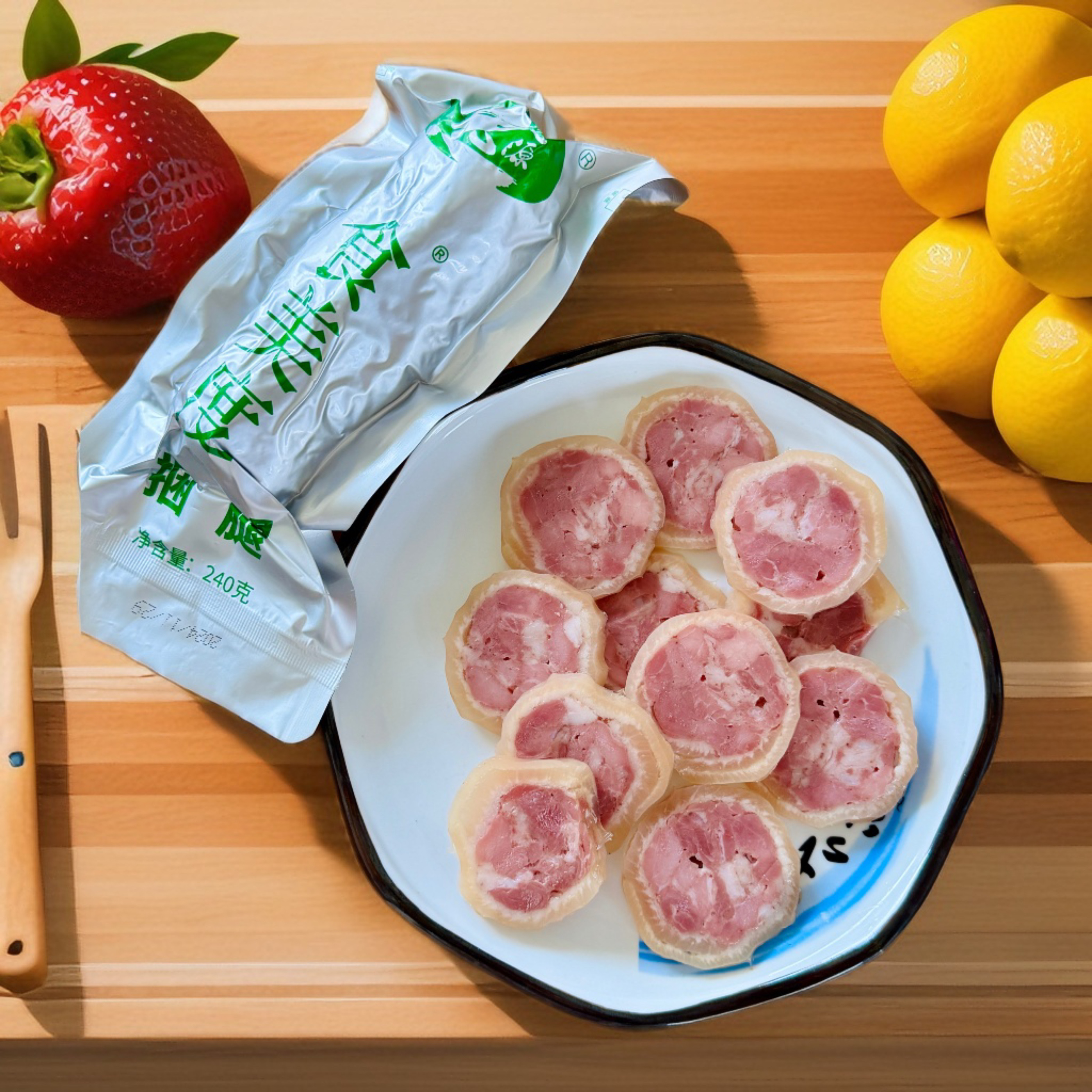 高沟捆蹄卤味熟食小吃猪肘子美食香肠火腿肠淮安土特产食美度捆腿
