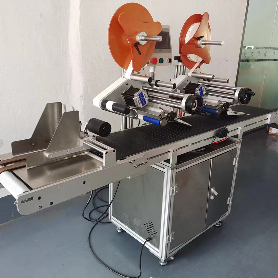 自动分卡不干胶贴标机纸盒胶袋标签机纸箱磁卡吊牌商标高速现货机