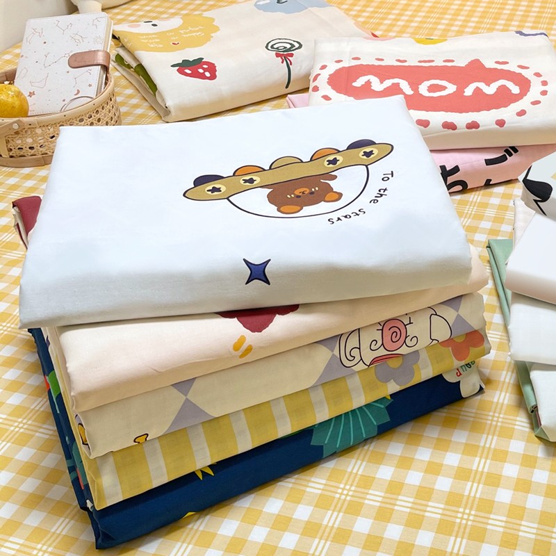 定做 纯棉儿童被套 单件 120 1C50米 婴儿学生幼儿园卡通单人被罩