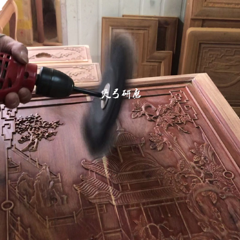 风车打磨片打磨家具JJ犀利子牛笑脸N正方形方块砂四角砂