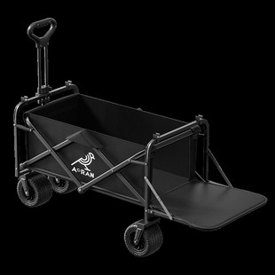 露营推车聚拢户外折叠营地车拖车摆摊G野营手拉车小推车野餐车桌