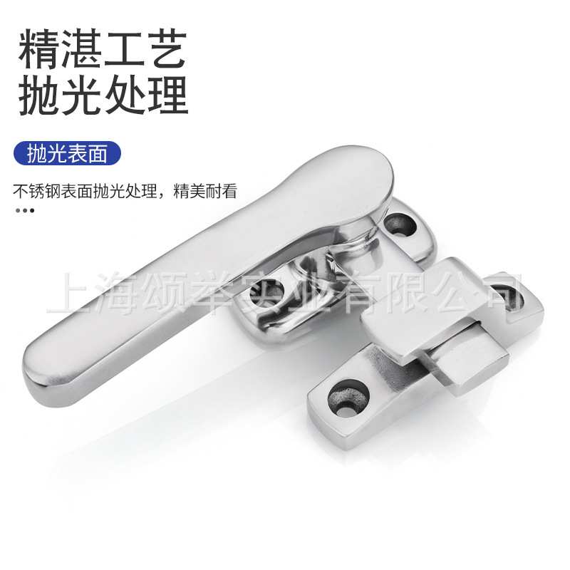 304不锈钢把手锁FA-624密闭手柄冷库门旋转扣手烤箱保温箱密封扣