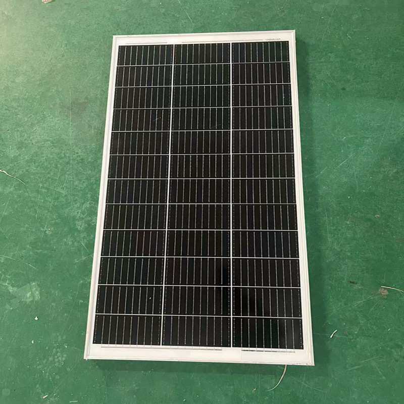 单晶层压太阳能板100W光伏组件 太阳发电板12v 充电板太阳能发电