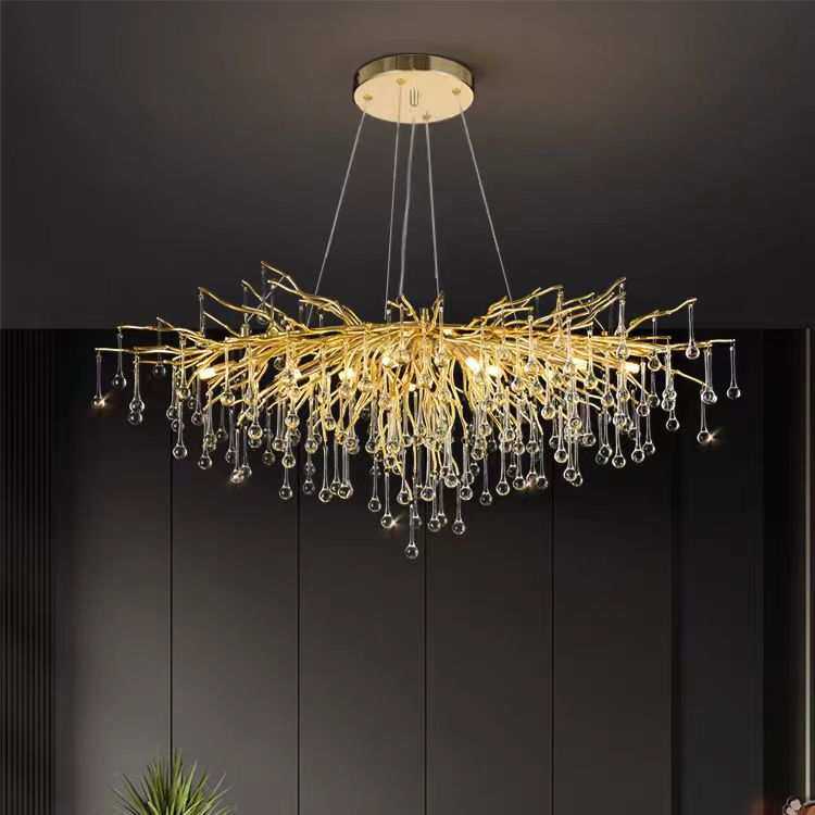 法式后现代水晶吊灯奢华高档大气客厅灯个性创意新款艺术大厅灯具,3C数码配件,USB灯,淘宝优惠券,粉丝福利购,淘宝优惠卷