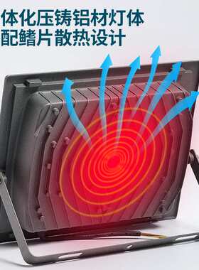 厂家直供上海亚明ledV8投光灯200瓦1000瓦多孔蜂窝大范围泛光灯