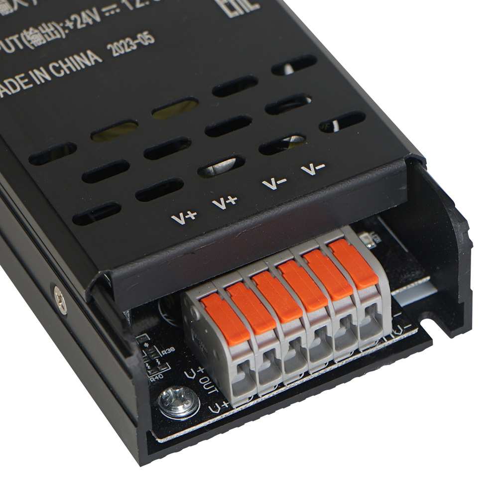超薄静音变压器220V转24V控制器低压灯带线型灯LED驱动开关电源