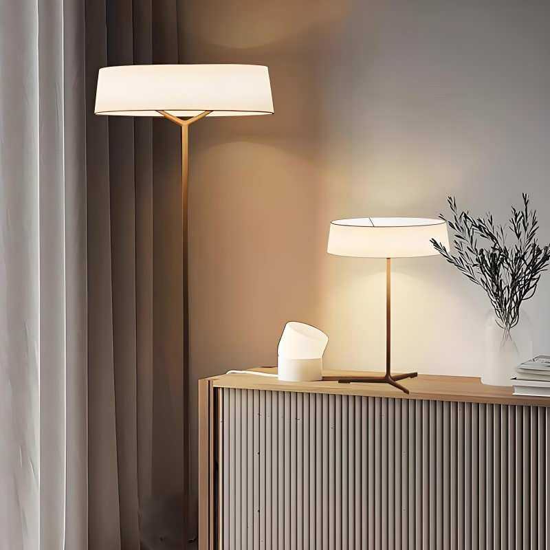 西班牙Vibia设计师极简客厅沙发旁装饰落地灯书房卧室氛围感台灯