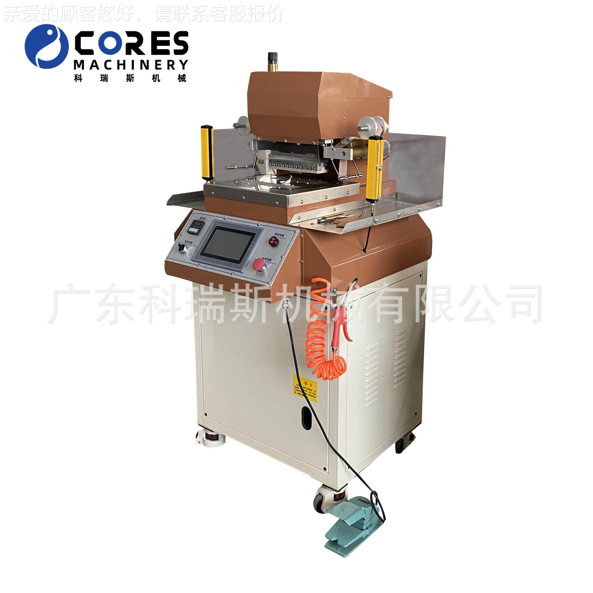 厂烫家直销转烫金自动液压旋机自机动转盘液压金旋转圆盘高速压烫