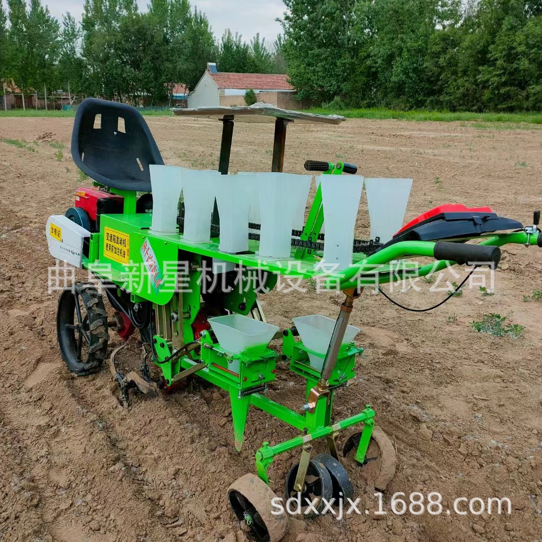 秧苗移栽机 蔬菜西瓜辣椒移苗机 乘坐式幼苗种植机