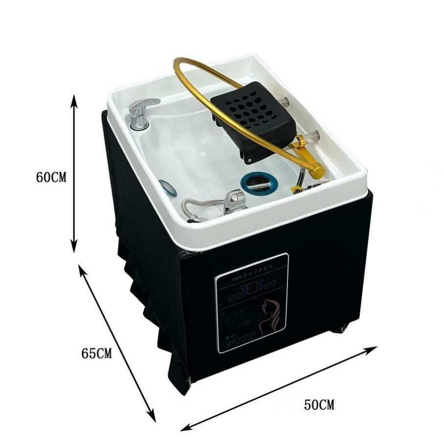 跨境亚马逊新款移动洗头盆理发店没法发廊家用便携冲水盆厂家直销