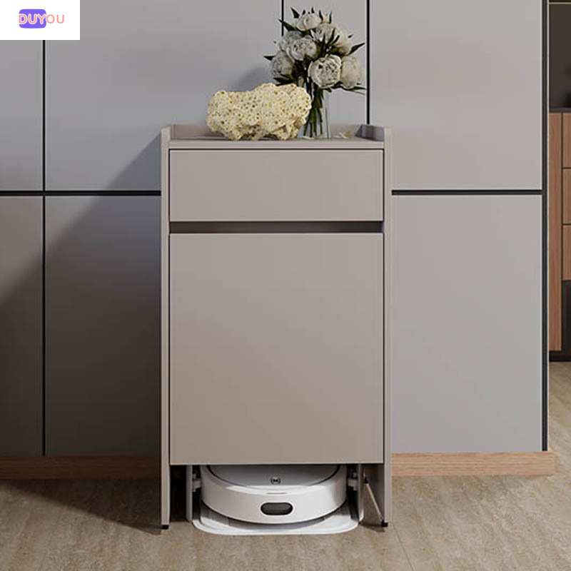 扫地机器人收纳柜科沃斯石头基站柜客厅储物柜置物架家用边柜防晒