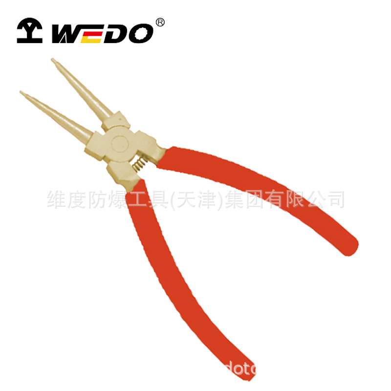 WEDO维度工具 防爆内挡圈钳无火花无磁铝青铜钳子夹钳子圈钳AL256