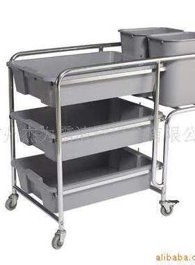 AF08167餐盘收集车 AF08168大号餐盘收集车 餐盘车 收碗车收盘车